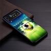 Football Soccer Ball Design Phone Case For Samsung Galaxy Z Flip3 Flip4 Flip5 Flip6 Flip7 For Z Flip 7 6 5 4 3 5G Hard Folding C