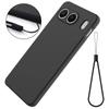 Pouzdro z pravého tekutého silikonu pro OnePlus Nord 4 Plná ochrana Kryt na telefon Popruh Lanyard 1+ Nord4