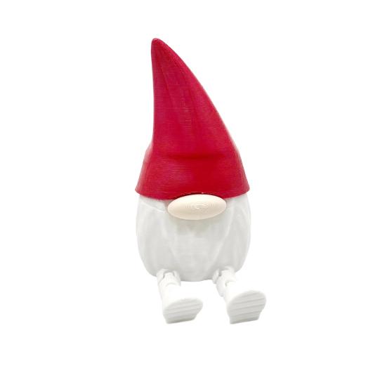 1/5Pcs 3D Printed Gnome Figurine with Articulated Legs Movable Joints