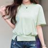 Navava Women Daily Plain Round Neck ShorT Sleeve T shirT nT3275