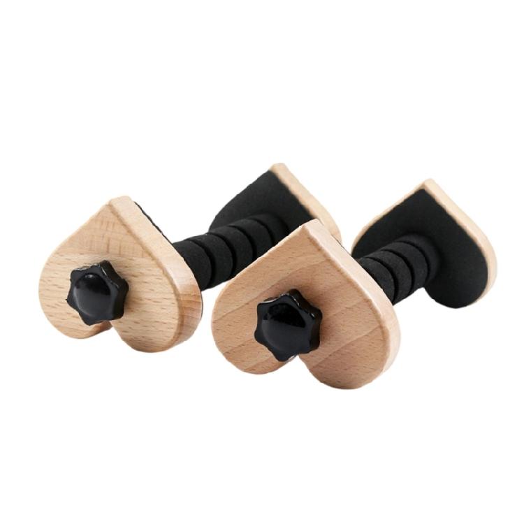 

Elegant Handmade Wooden Guitar Support Unique Heart Base Foldable Small Guitar Ukulele Stand For Musicians Artists