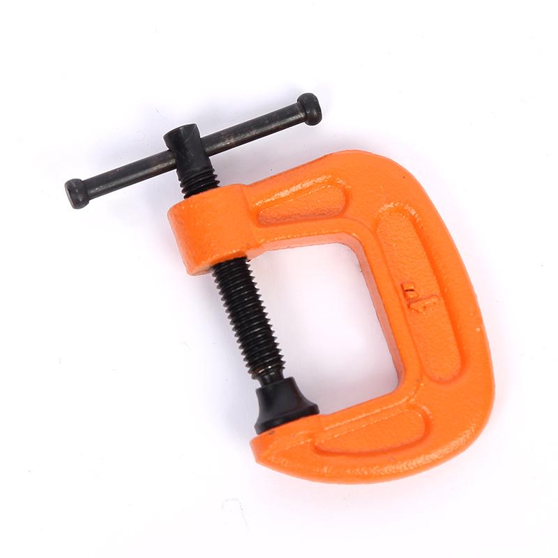 

Heavy-Duty Ductile Iron C-Type Quick Woodworking Clamp
