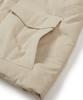 West Grand Boulevard Poche Corduroy Padded Vest Cream Beige