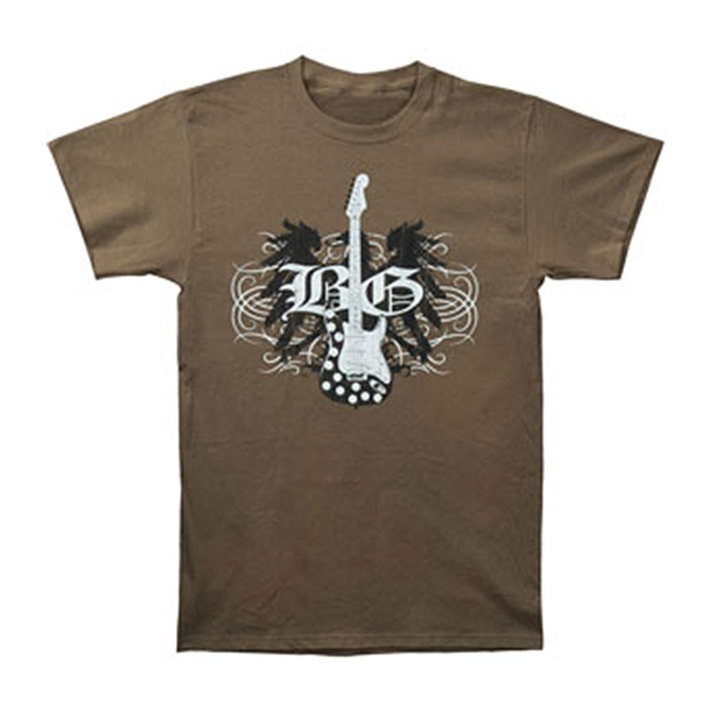 Men s Buddy Guy Eagle 2009 Tour Slim Fit T-shirt Large Brown 2XL