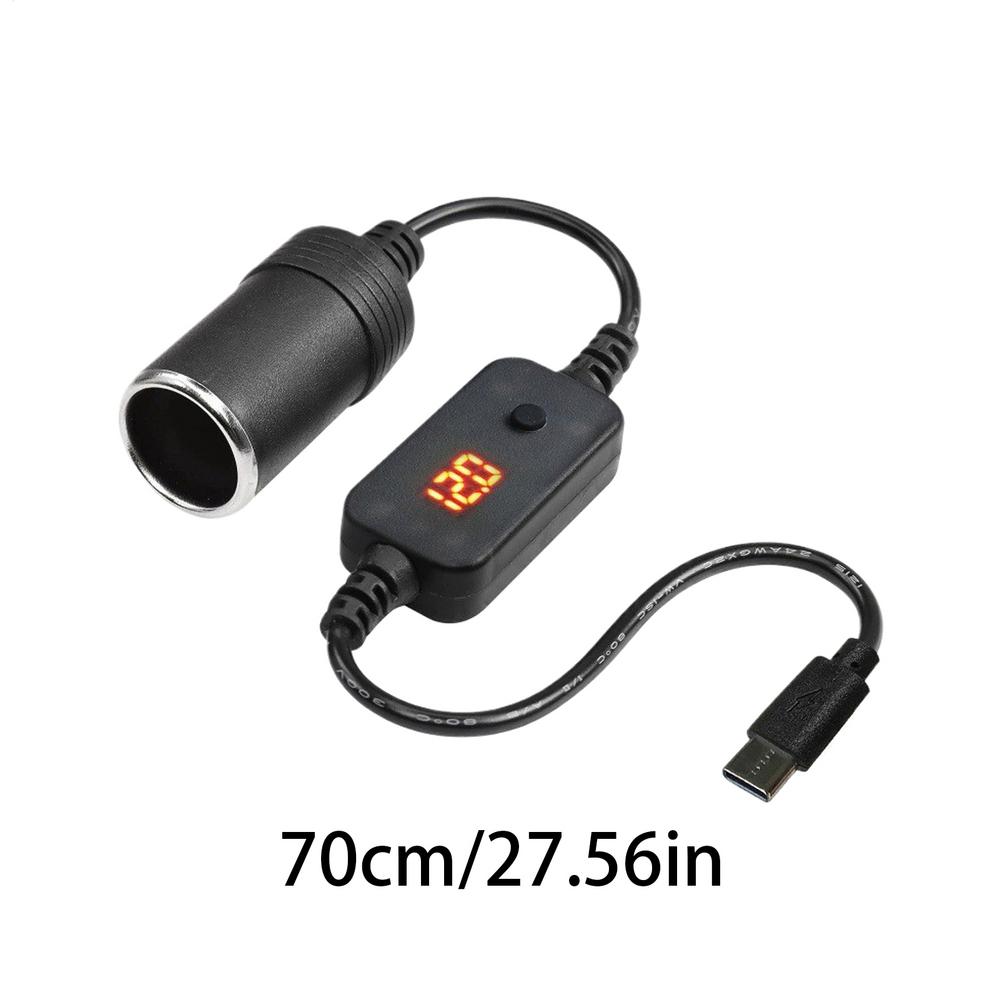 

Car Socket Converter Cable Portable Automotive Charger Cable Lightweight Car Charger Adapter For Auto Trucks SUVs Sedan RV