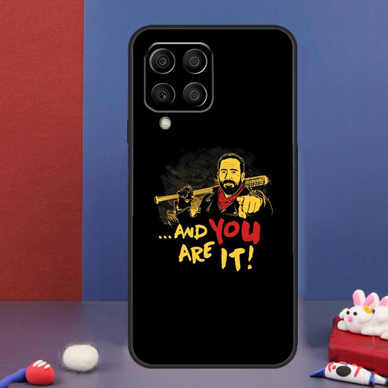 Negan The Walking Dead Case For Samsung Galaxy M16 M06 M36 M56 M15 M11 M31 M21 M53 M13 M32 M52 M35 M55 M14 M34 M54
