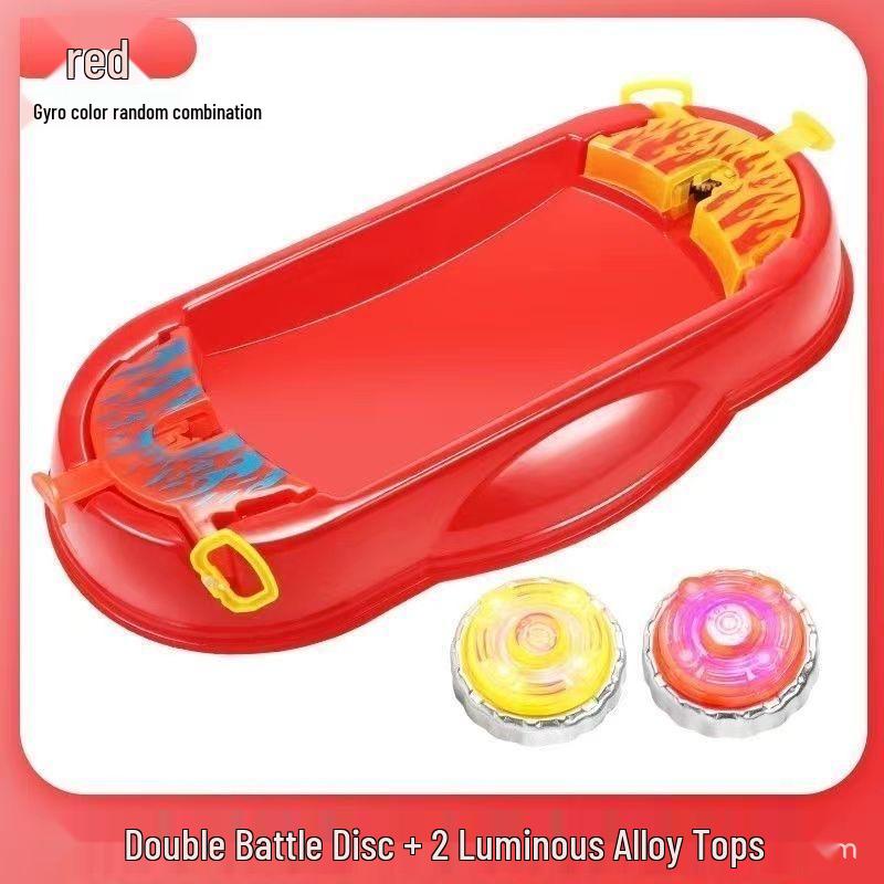 Luminous Alloy Battle Spinning Top for Kids: Parent-Child Interactive Toy