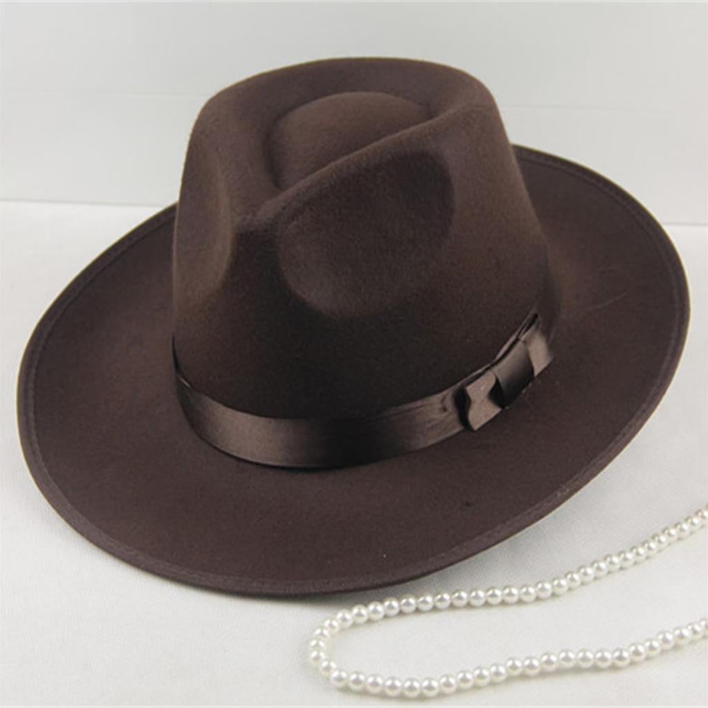 Unisex Wide Sun Hat - Fedora Travel Hat for Men and Women Vacation