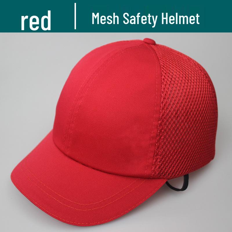 Breathable ABS Safety Helmet with Duckbill Design - Lightweight, Anti-Smash & Collision Protection for Work Environments