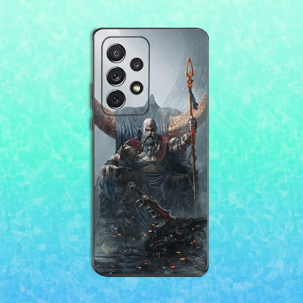 Game God OF W-Wars Phone Case For Samsung S25,S24,S23,S22,S21,S20,S10,Ultra,Plus,Lite,FE,Soft Silicone Black Cover