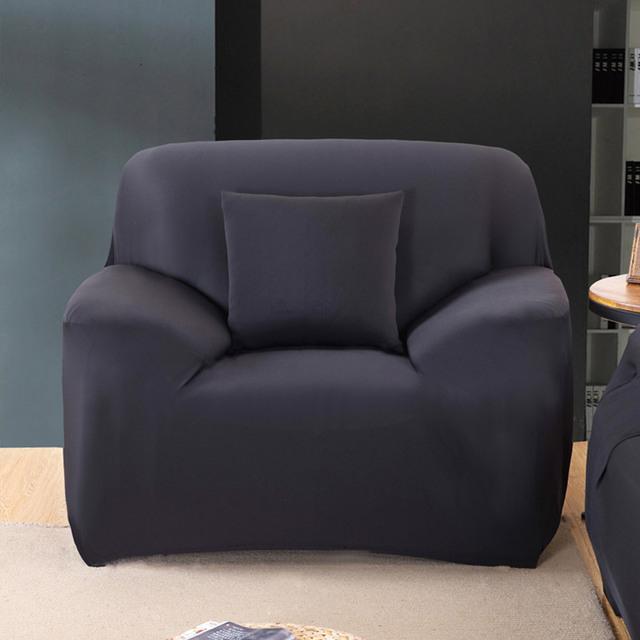 1 Seat European Style Armchair Cover with Skirt Stretch Sofa Slipcover for Living Room Elastic Sofa Corner Sofa Couch Cover