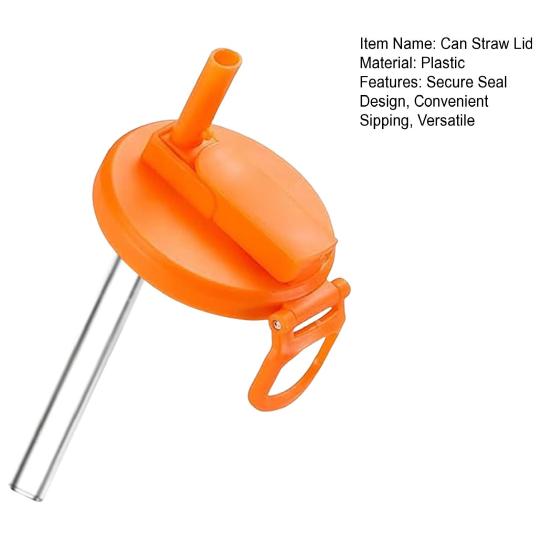 Крышка для банок с газировкой Крышки для банок с соломинкой для газировки Многоразовые — фото 12