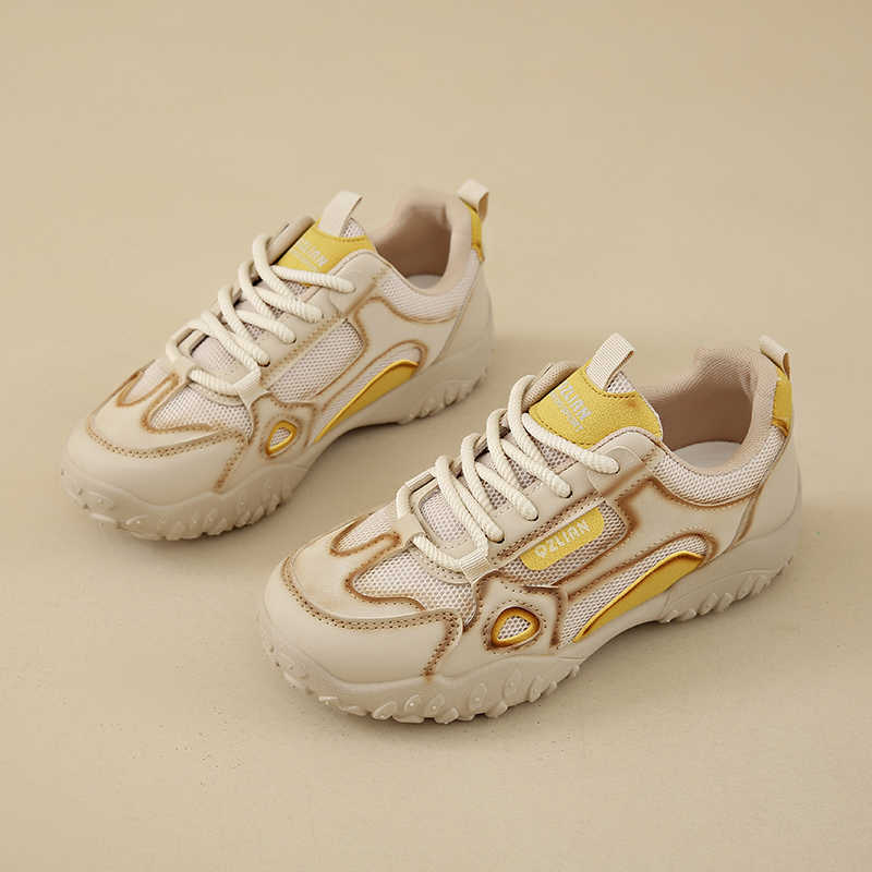 Fashion Key Height Lace Up Sneakers With Platform Woman Red Tennis For Women Shoes Summer Heels Sports To Play Hypebeast