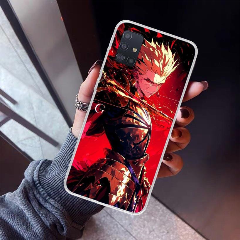 

Fate Zero Stay Night Gilgamesh Phone Case For Samsung Galaxy A12 A52S A42 A32 A22 A51 A50 Note 20 Ultra 10 S10 Plus A71 A70 A31 Samsung A10S