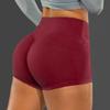In-Stock Women's Solid Color Pocket Butt Lifting Sports Leggings - Plus Size Shorts