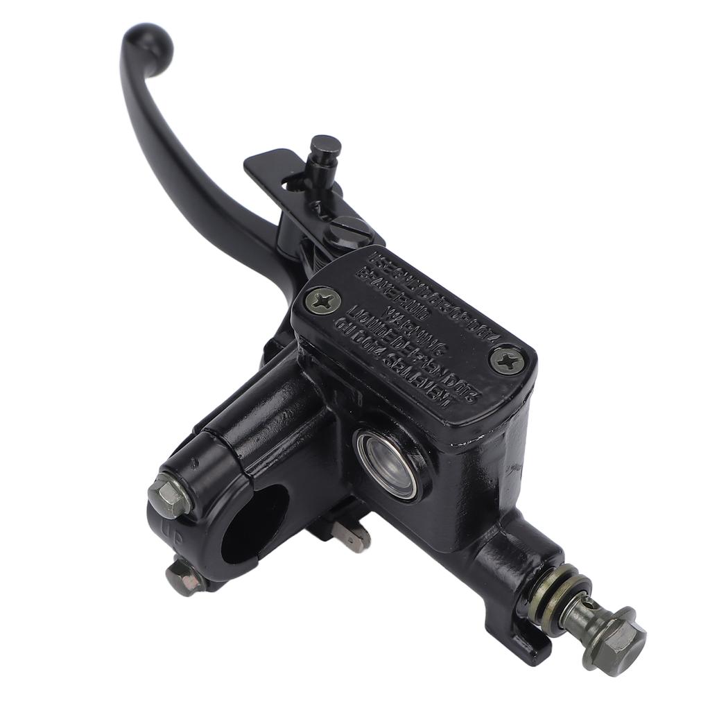 7/8in/22mm Left Brake Lever Master Cylinder Steel Alloy Clutch Lever Replacement for CRF50 CRF70 CRF80 XR50 XR70
