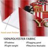 Sunderland A.F Custom Name Wall Tapestry Aesthetic Wall Hanging Printed Fabric Blanket Decorative Tapestries for Bedroom Living Room Home Decor