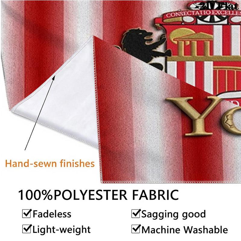 Sunderland A.F Custom Name Wall Tapestry Aesthetic Wall Hanging Printed Fabric Blanket Decorative Tapestries for Bedroom Living Room Home Decor