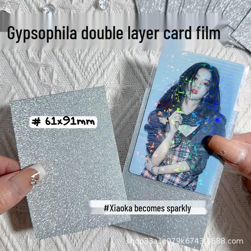20-Wire Transparent CPP Card Film for 3-Inch Album and 6-Inch Polaroid Cards