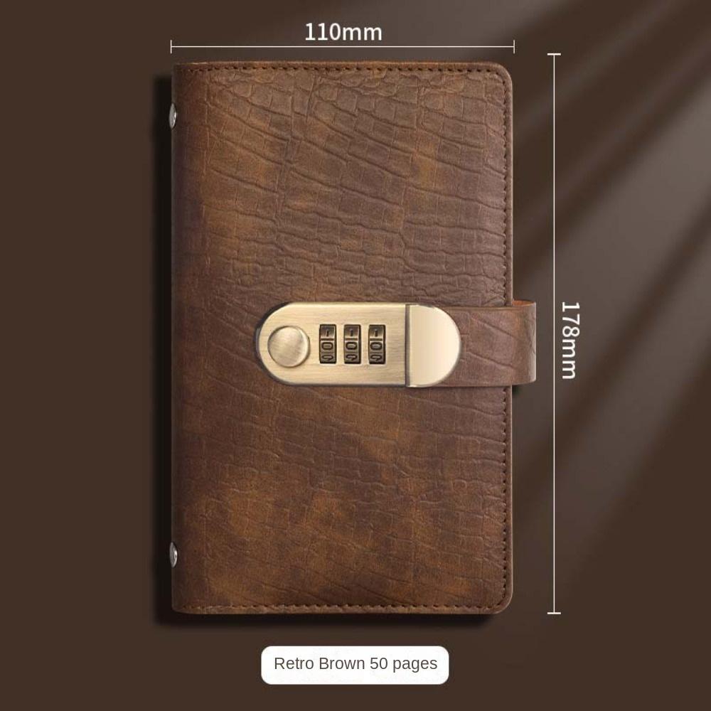With Password Lock Saving Money Binder Wallet Storage Account Book  Girls Boys