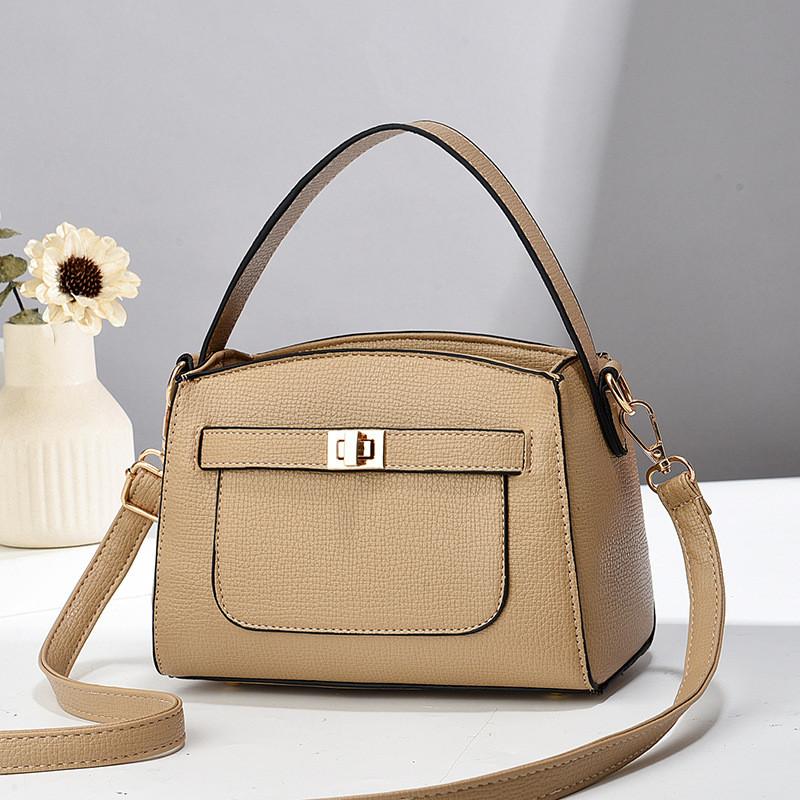 Chic Summer Small Square Bag For Women In Trendy Color Block Soft Leather With Zipper Closure