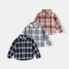 Boys Shirt 2026 Autumn New Children's Long-sleeved Shirt Baby Plaid Handsome Top