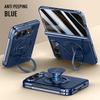 Luxury PU Leather Case Rotating Magnetic Bracket Phone Case, for IPhone Ultra 18 Fold High-definition Privacy Screen Protector