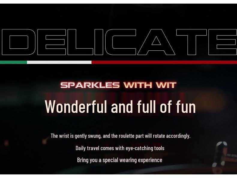 Men's Trendy Luminous Waterproof Quartz Watch with Leather Strap