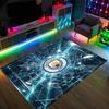 Manchester City Design Crystal Velvet Carpet Cozy Non?Slip Printed Rug For Bedroom Living Room Entrance