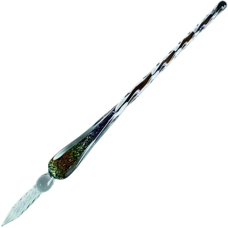

Kitera glass pen peacock Fashionable letter [Includes special presentation box, instruction manual, and polishing file] KGP-PC