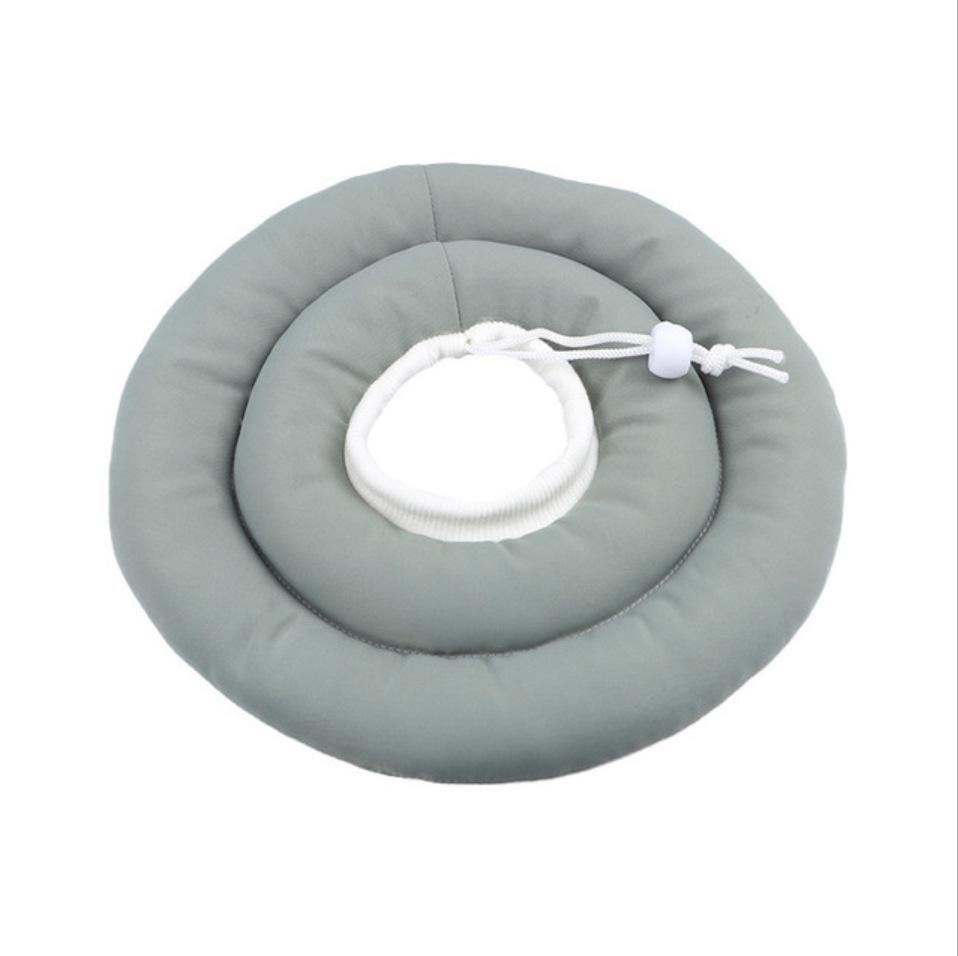 Waterproof Recovery Collar for Cats & Dogs: Anti-Licking Neck Cone, Enlarged & Deepened for Large Pets.