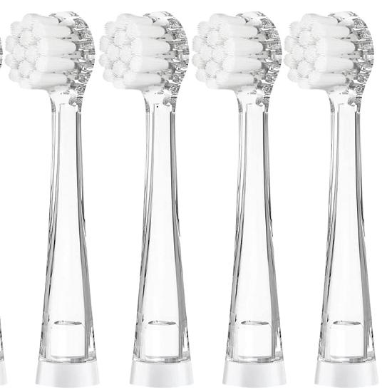 

Насадка для зубной щетки с мягкой щетиной для 4 детей, сменная насадка для детской электрической зубной щетки с Brush-Baby KIDZSONIC/SG-EK2/EK7/DT-B1/совместима.