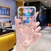 Simple Pink Flower Apple 11 Mobile Phone Case, Light and Anti-drop Transparent Case iPhone11 Soft Case 11pm.
