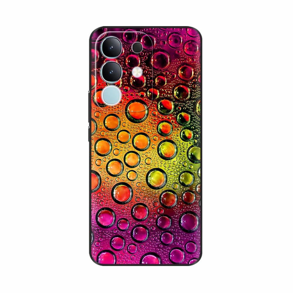 For Vivo Y29 4G Case Luxury Painted Back Cover Soft Silicone Phone Cases For Vivo Y29 4G Case Y 29 Shockproof Coque Bags Fundas