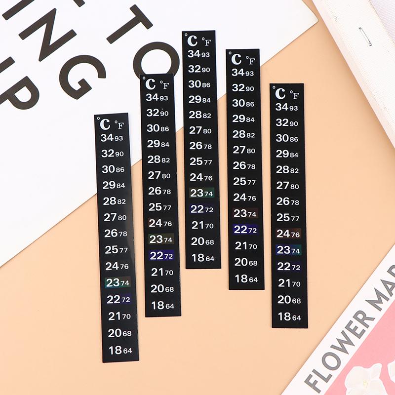 5 bucăți autocolant termometre instrumente digitale de măsurare a temperaturii