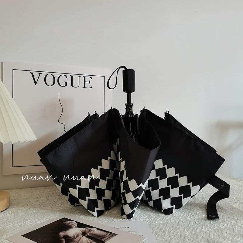 Dual-Use Foldable Fancy Small Portable Mini Umbrella