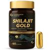 Carbamide Forte Shilajit Gold Capsules For Men 60 Veg Capsules With Ashwagandha Triphala Pure Himalayan Shilajit