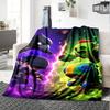 Brawl Stars Blanket Durable Comfort Great for Office Picnics Office Chair for All Seasons Playful Design Ideal Gift For Birthday Valentine'S Day
