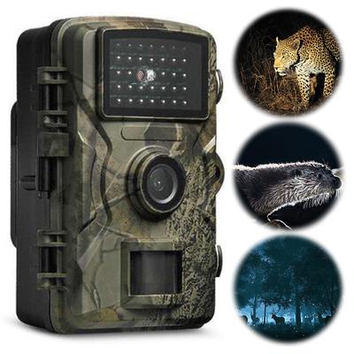 Caméra de chasse activée par le mouvement Vision nocturne infrarouge Caméra de sécurité Caméra d'observation animale Pièges photo Faune sauvage Extérieur