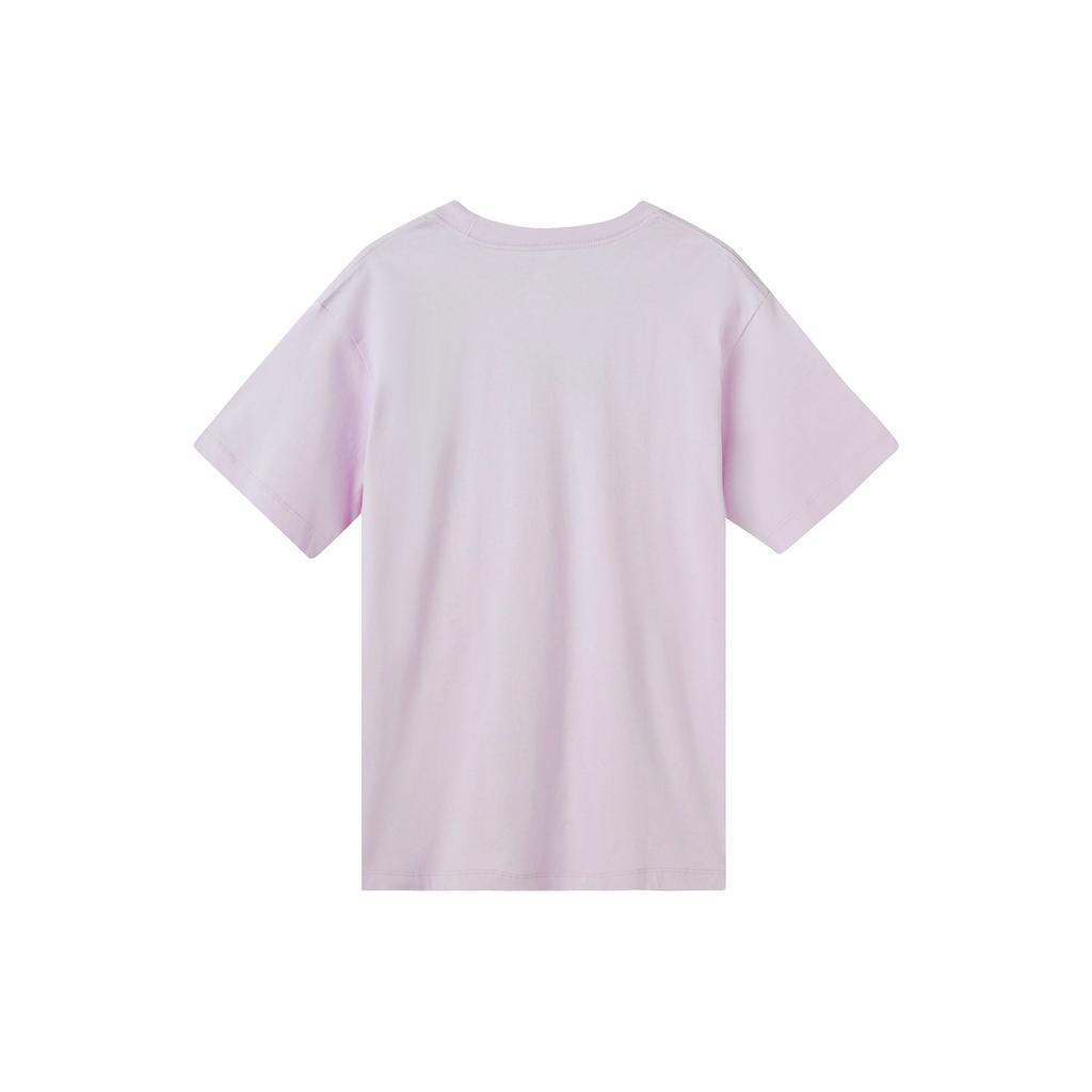 Nike Drop Shoulder Sleeve T Shirt Women's Pink Purple DN5887-530