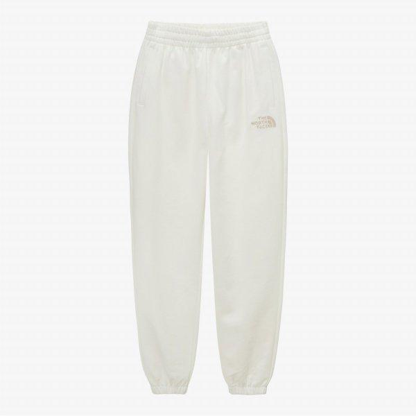 [north Face Official] Np6kp51l White Label Bonny Sweatpants