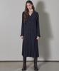 Mite Sailor Pocket Pleats Dress_Navy