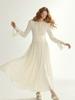 Sinseuden Irene Shirred Long Dress