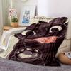 Customiz Name Personality How To Train Your Dragon Toothless Blanket Soft &Warm Sofa Office Bed Travel Lunch Break Blanket, Gift Suitable All Seasons