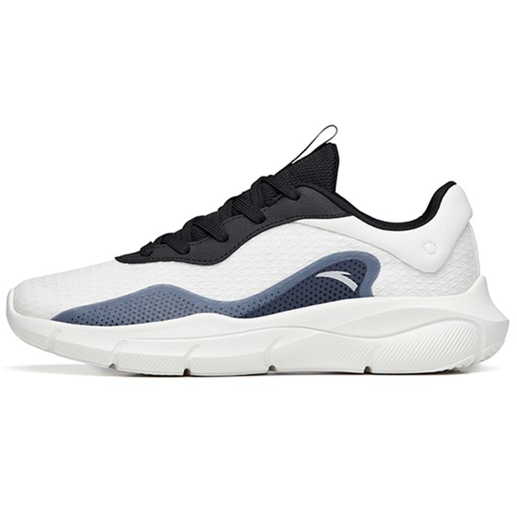 

New Anta Linghui Cushioned Anti-Slip Wear-Resistant Breathable Lightweight Low-Top Training Shoes Men s White Black 112237701-3 41
