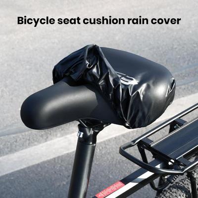 Bicycle Seat Rain Cover Outdoor Waterproof Sports Cycling Saddle Rain Dust Cover UV Protection Bike Accessories