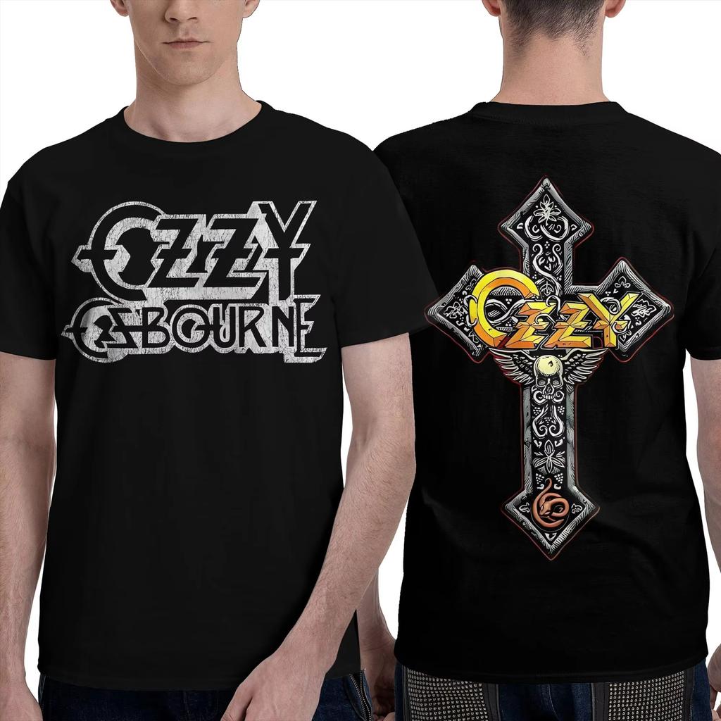 Lustiges Rock Ozzy Osbourne T-Shirt für Männer Frauen O-Ausschnitt Baumwolle T-Shirts Up The Villa 2025 Kurzarm T-Shirts Sommerkleidung