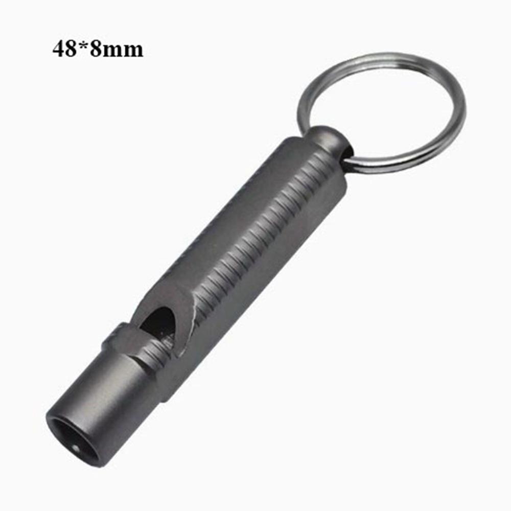 

Multistyles Waterproof Titanium Whistle Portable Emergency Exploring Accessories Outdoor EDC Tool 8