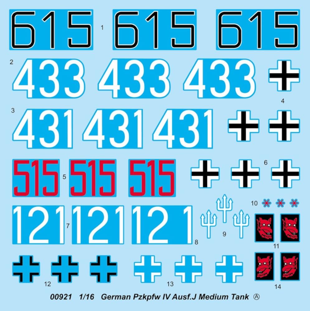 Trumpeter German Army IV Tank Type J Plastic Model 1/16