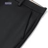 ROMON Men's Silk Blend Fleece-Lined Business Casual Trousers